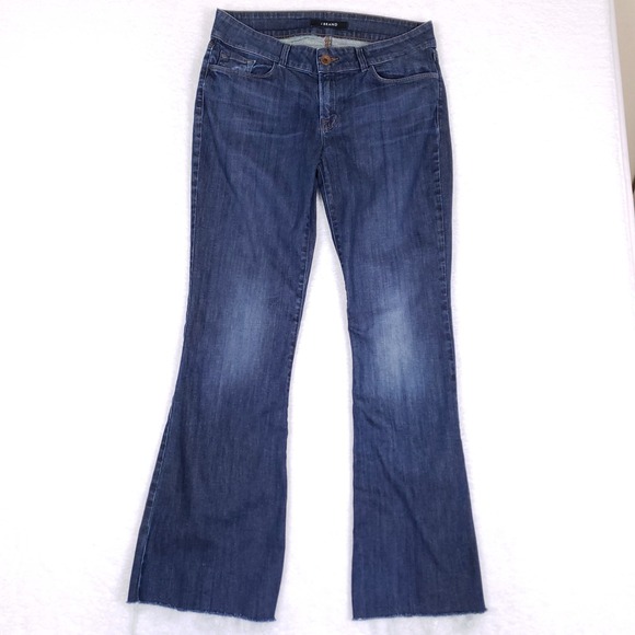 J Brand Love Story Flare Jeans Size Storm Retro Revival Y2K Flared Denim - Picture 1 of 11